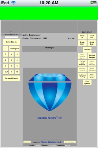 Sapphire POS Viewer - náhled