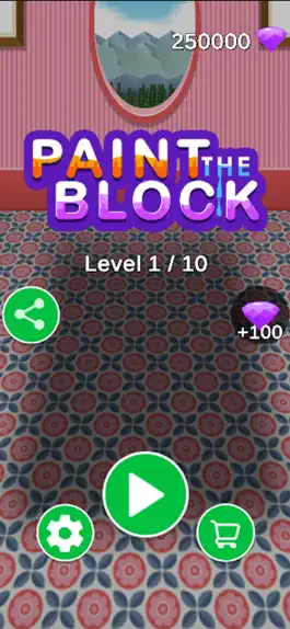 Game screenshot Paint The Block mod apk