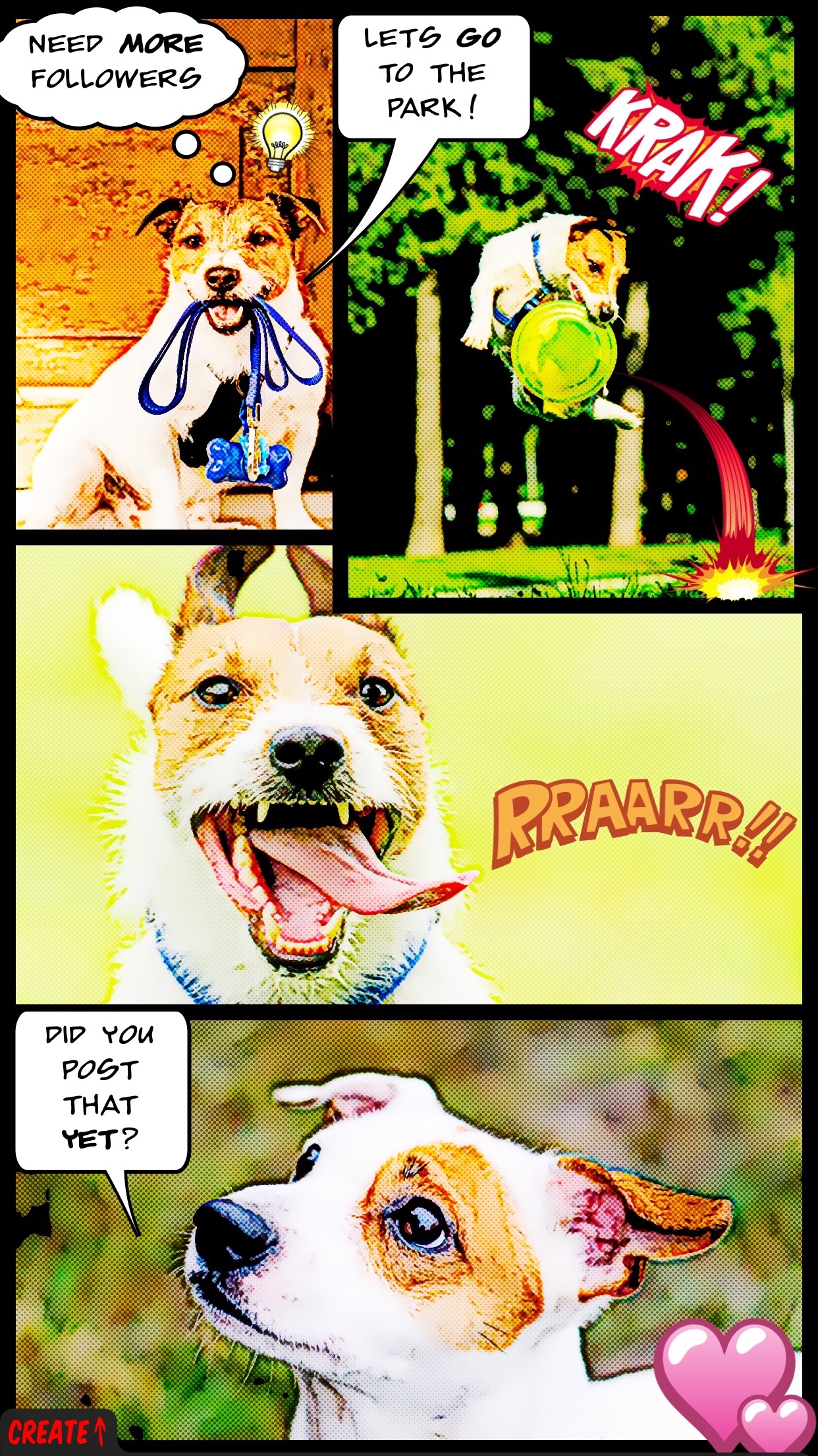 Screenshot do app ComicBook!