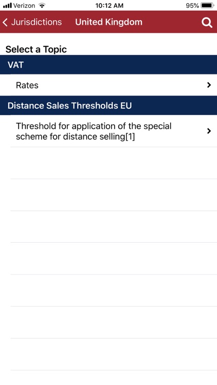 VAT/GST Rates & Thresholds screenshot-3