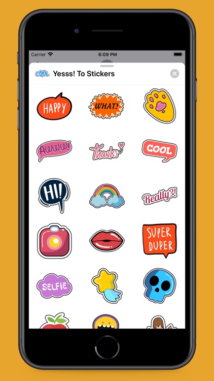 Yesss! To Stickers screenshot-3