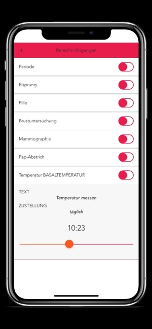 Ladytimer Eisprung Regel Im App Store