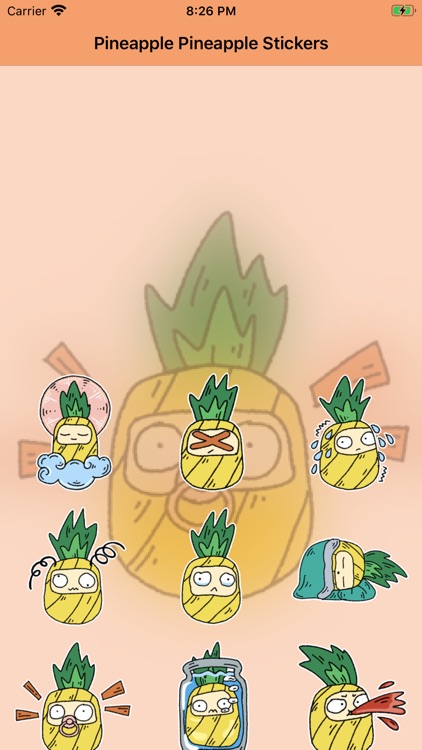 Pineapple Pineapple Stickers