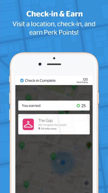 Perk: Earn rewards on the go