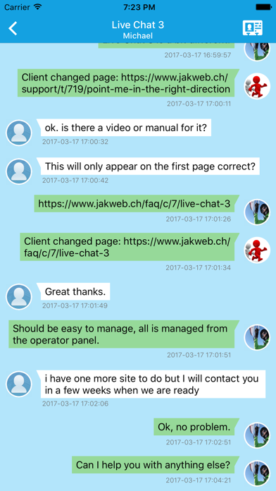 Live Chat 3 screenshot 3