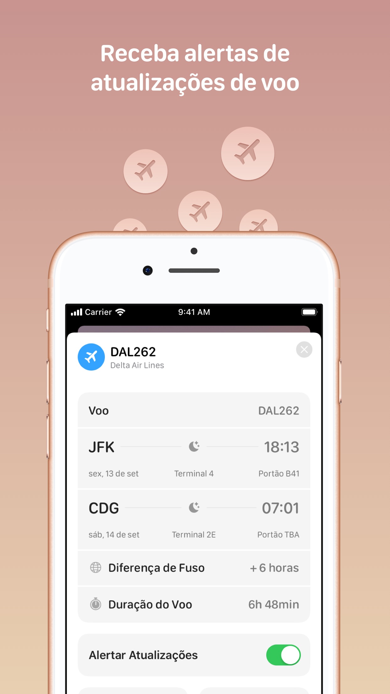 Screenshot do app Tripsy