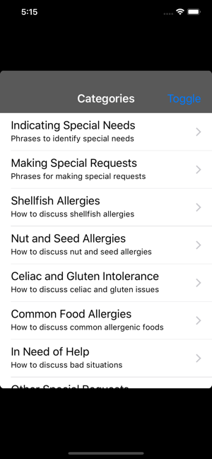 Food Allergies - Spanish(圖2)-速報App