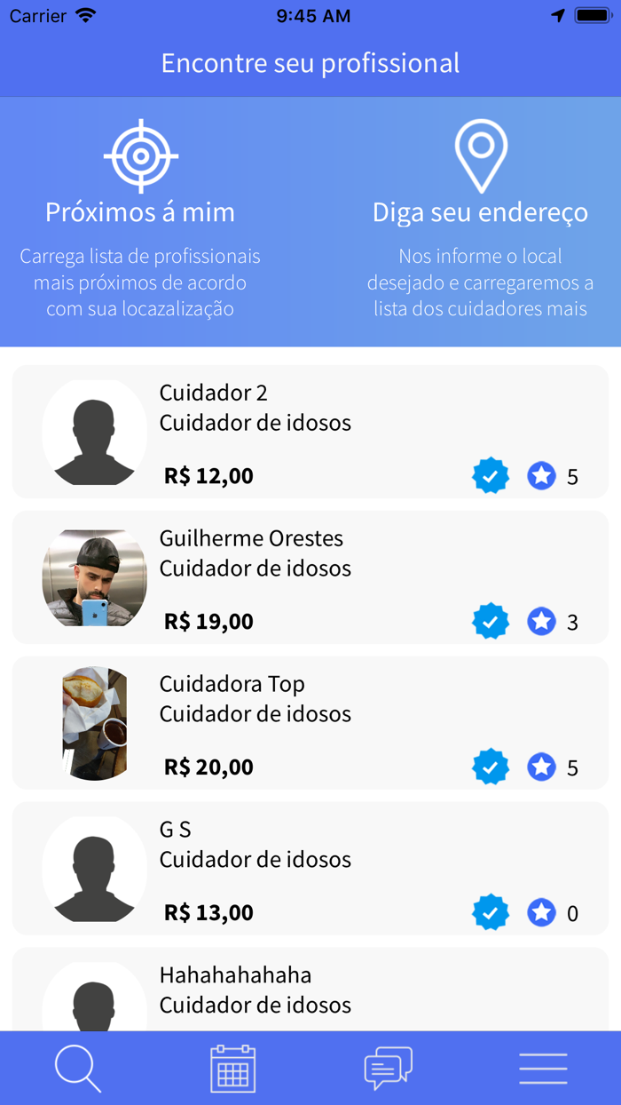 Quero Cuidador