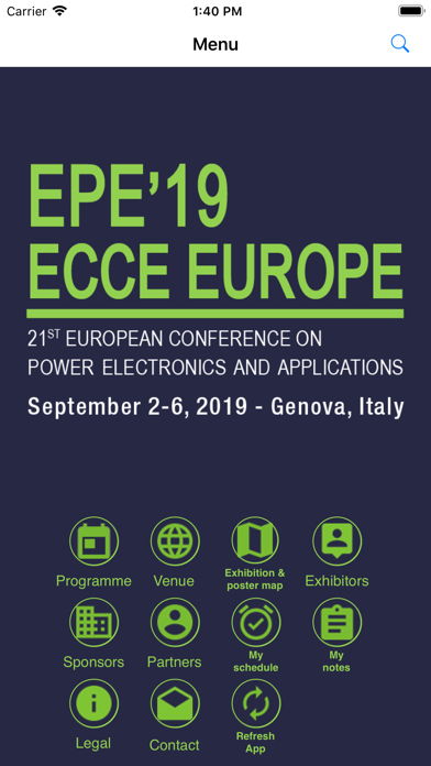 EPE19 ECCE Europe screenshot 3