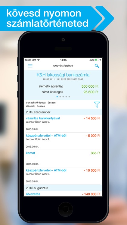 K&H mobilbank screenshot-4