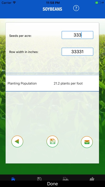 Planting Population Calculator