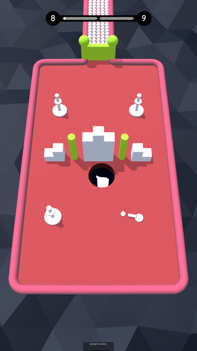 Hungry Hole 3D - Color Domino screenshot 2