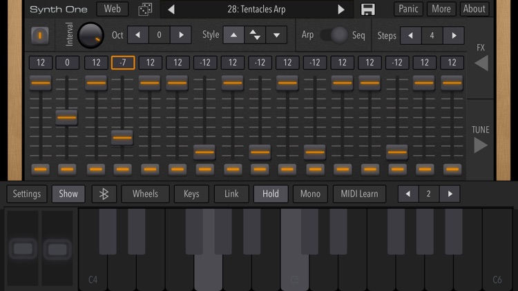 AudioKit Synth One Synthesizer