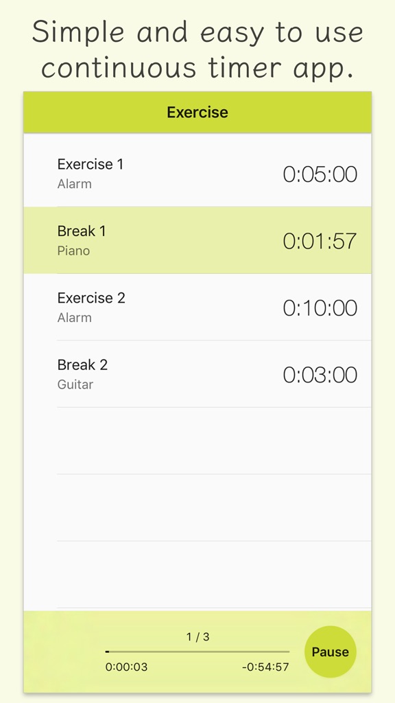 【图】Clockwork – Timer App(截图1)
