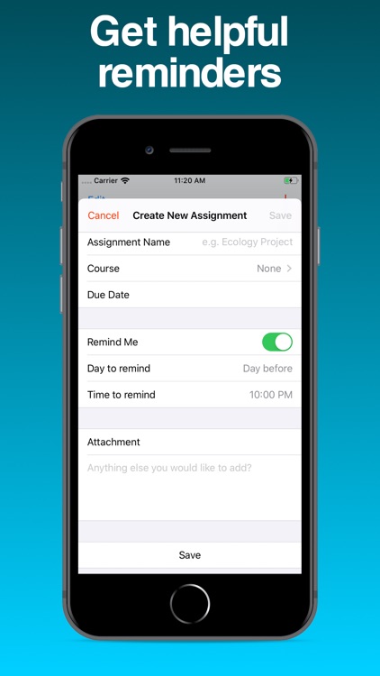 Trackr - Manage Assignments screenshot-3