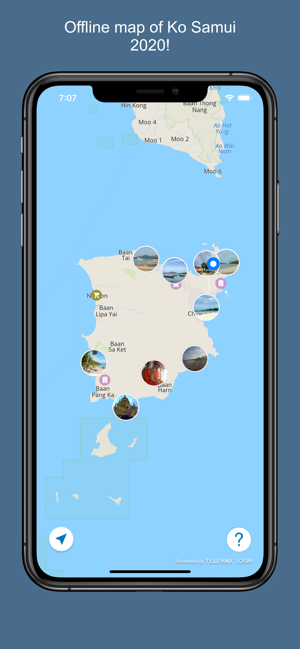 Samui 2020 — offline map