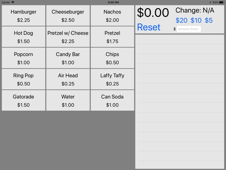 Cashister