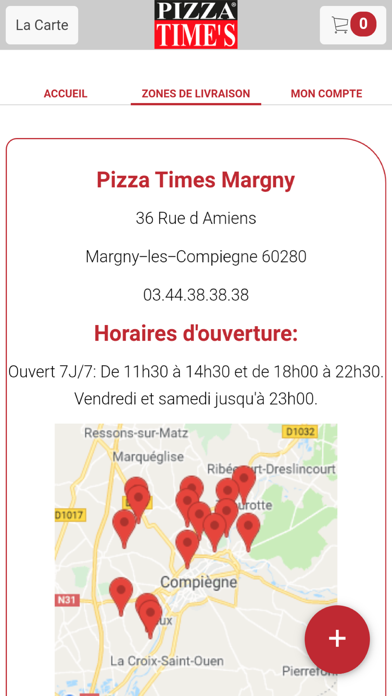 Pizza Times Margny screenshot 4