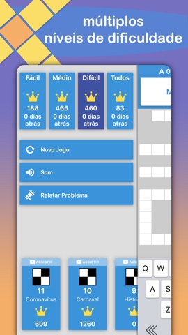 iCruzadinha Palavras Cruzadas na App Store