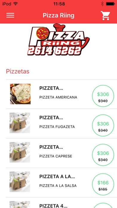 Pizza Riing Montevideo screenshot 2