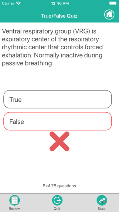 How to cancel & delete Anatomy : Respiratory System from iphone & ipad 3