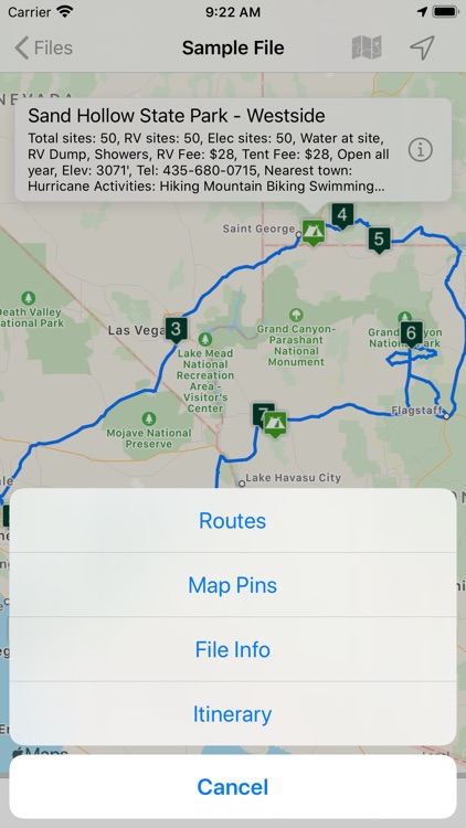 Road Trip Planner Viewer