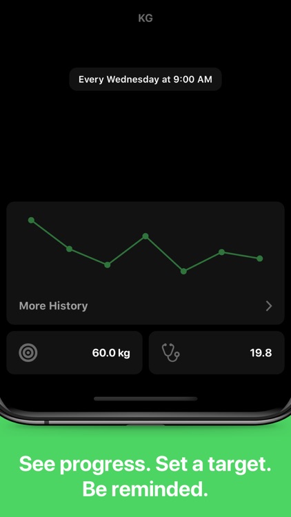 Vekt - Weight Tracking