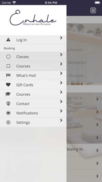 Enhale Meditation Studio screenshot 3