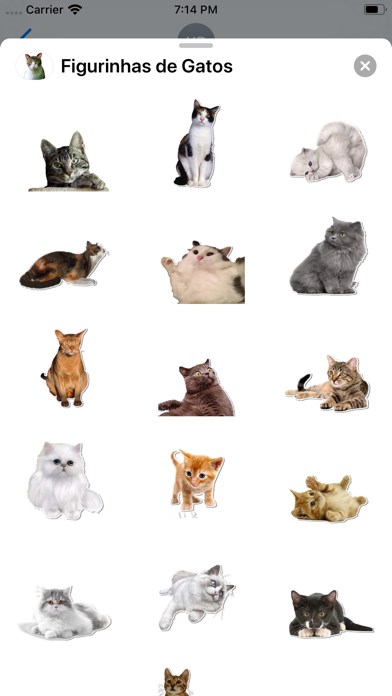 Figurinhas de Gatos screenshot 2