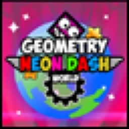 GEOMETRY NEON DASH WORLD