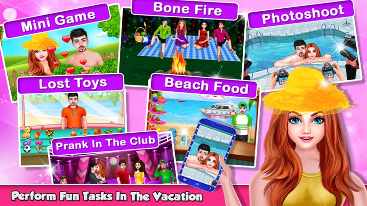 Summer Vacation Planning Game screenshot-4