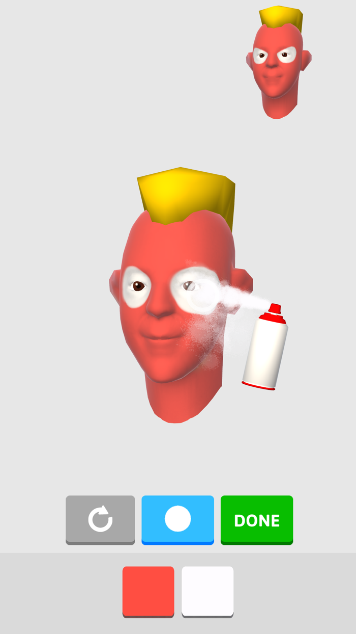 Magic Spray Face Painting