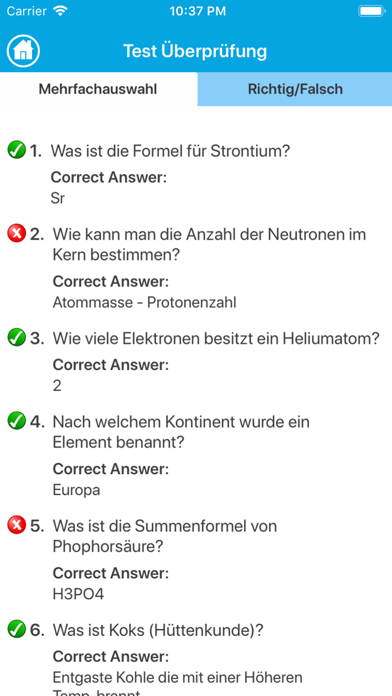 How to cancel & delete Der Chemie Quiz from iphone & ipad 3