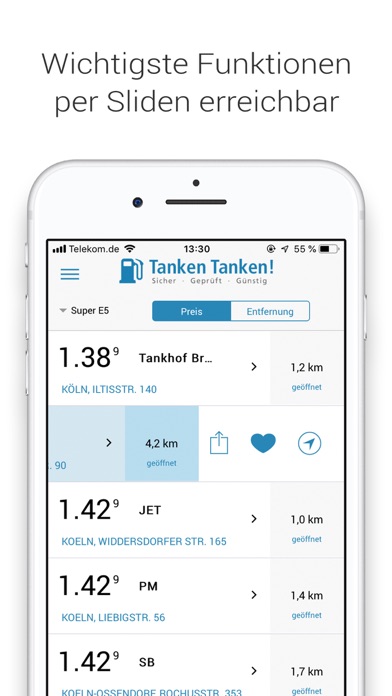 Appgrooves Compare Tanken Tanken Vs 10 Similar Apps Maps Navigation Category 10 Similar Apps 1 Reviews Appgrooves Get More Out Of Life With Iphone Android Apps