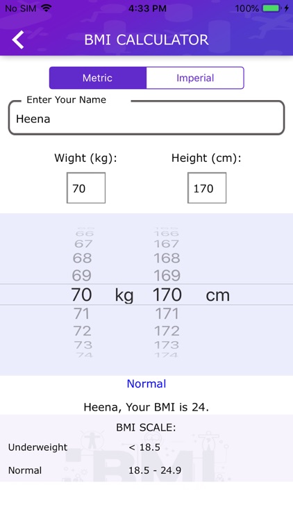 BMI n BMR Calculator screenshot-4