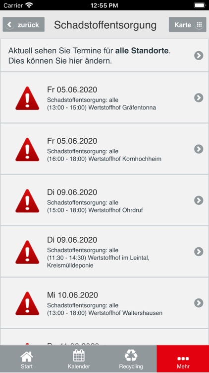 Landkreis Gotha Abfall-App screenshot-8