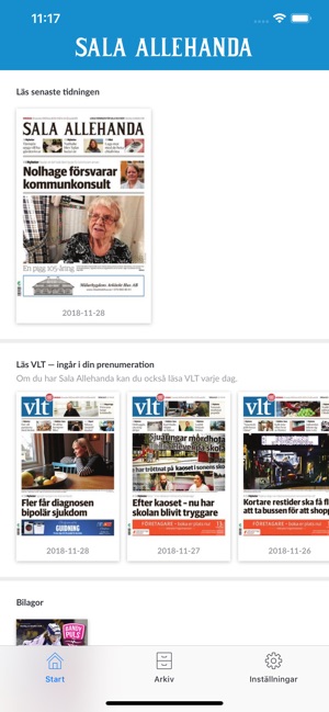 Sala Allehanda e-tidning