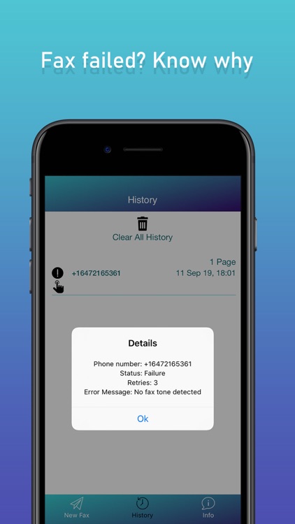 Fax & Fax Send Fax from iPhone screenshot-5