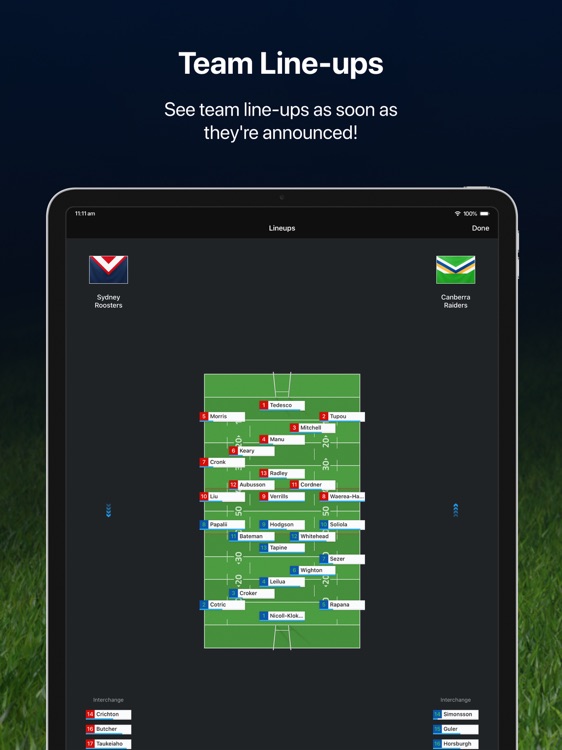 League Live for iPad: NRL news screenshot-1