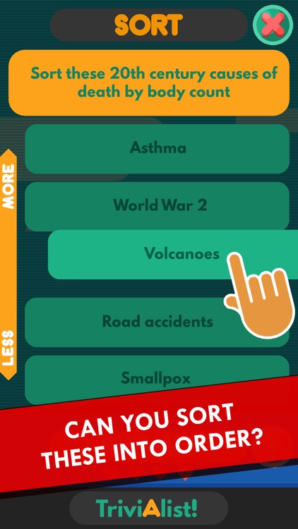 TriviAlist! A trivia quiz game screenshot-1