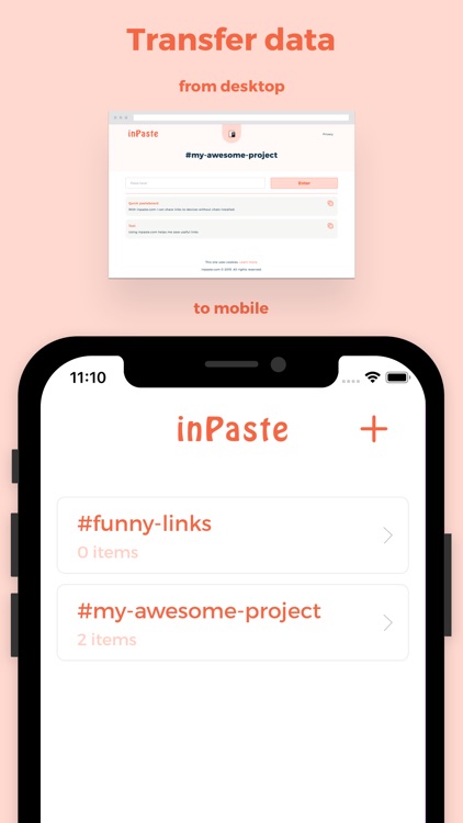 inPaste - Shared pasteboard