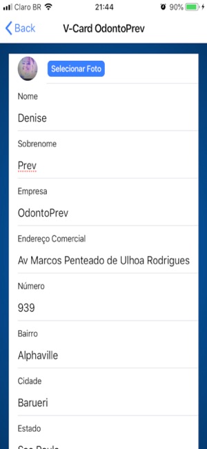 Cartão de Visitas Odontoprev(圖2)-速報App