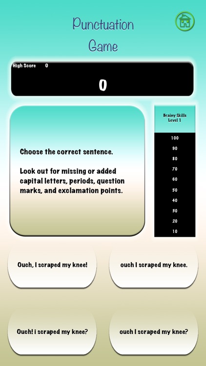 Brainy Skills Punctuation