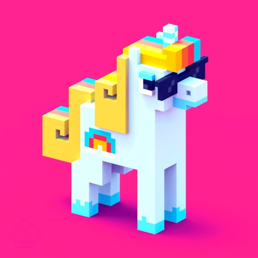 Voxel 3D AR Color By Number icon