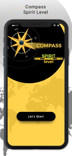 Digital Compass & Spirit Level(圖1)-速報App