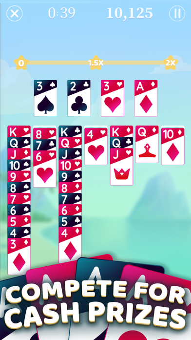 Big Run Solitaire - Card Game screenshot 2