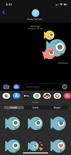 Frank the Fish Stickers(圖3)-速報App