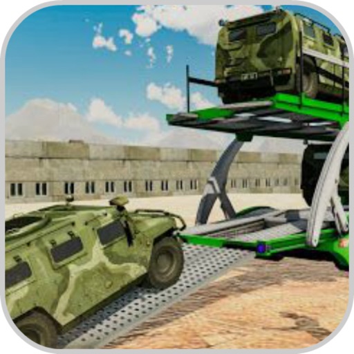 Army Vehicle Transport Truck Icon