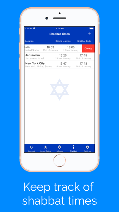 Jewish Calendar and Dates screenshot 2