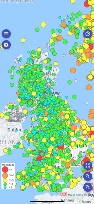 UK Earthquakes(圖3)-速報App